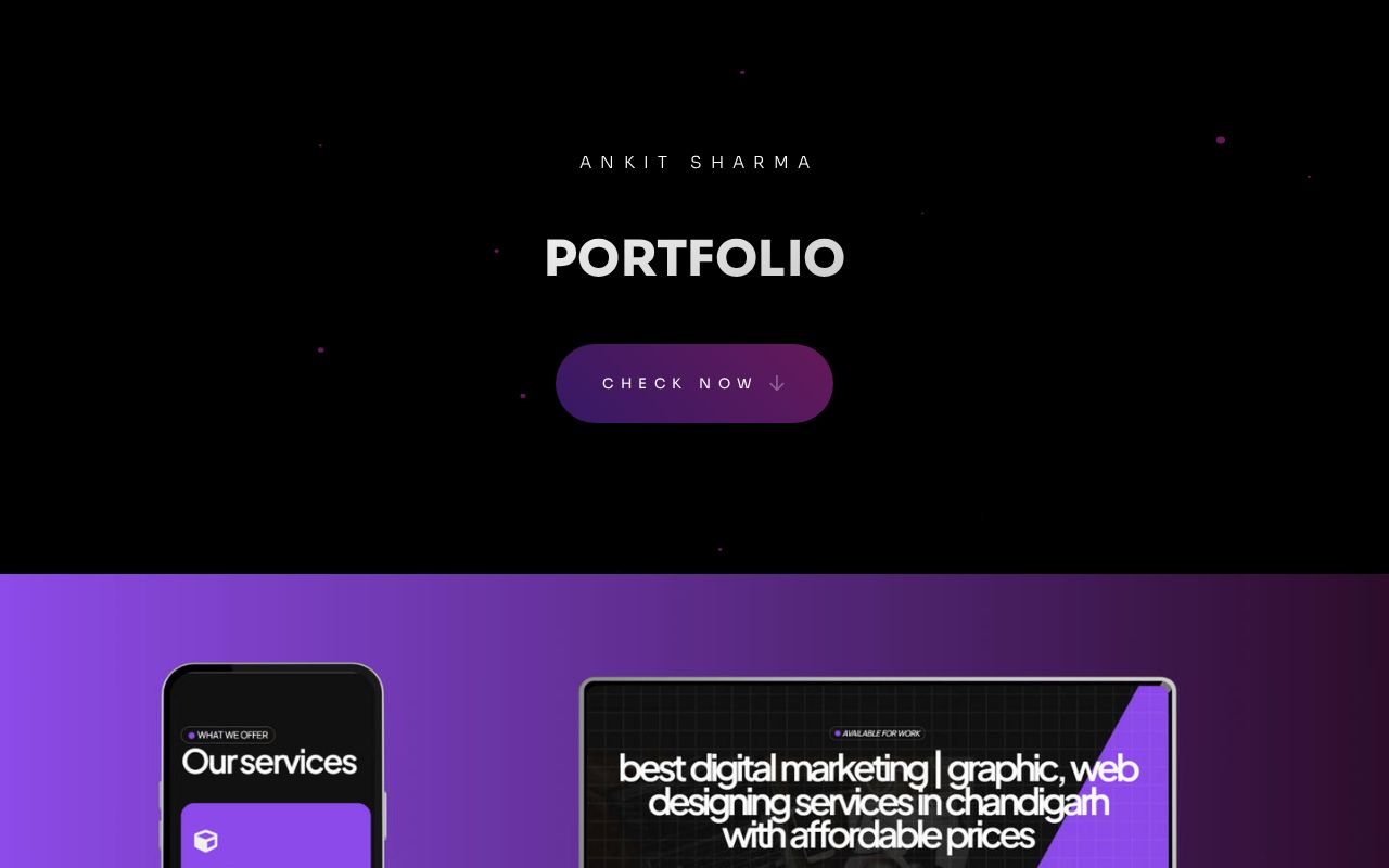 Portfolio - Ankit Sharma